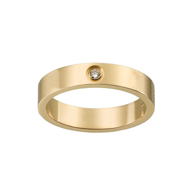 Ka Super High Version Couple Thick Electroplated Rings