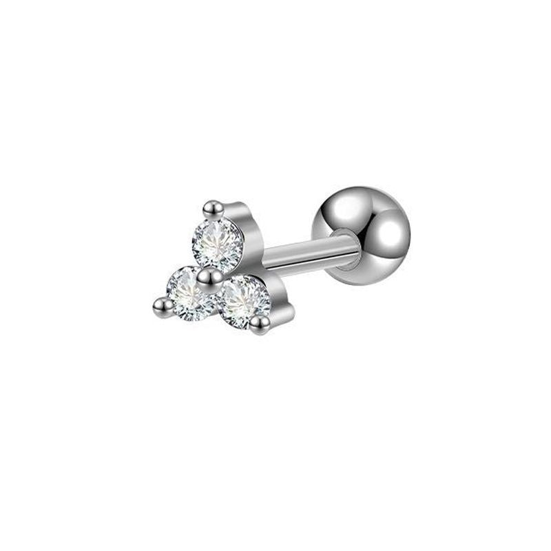 Women's Copper Head Diamond Elegant Stainless Steel Rings