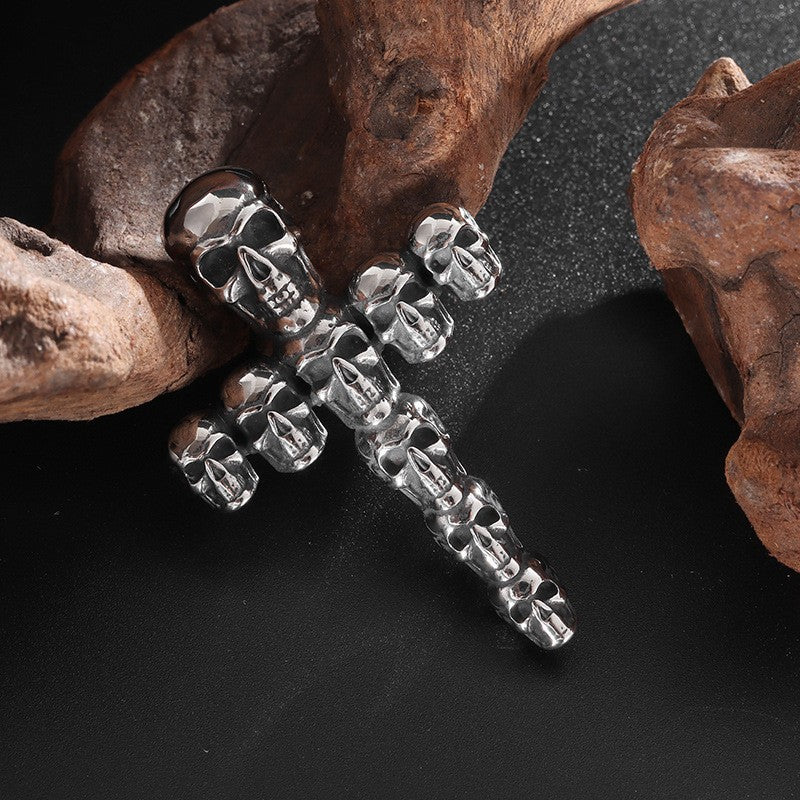 Retro Skull Cross Fashion Creative Halloween Necklaces
