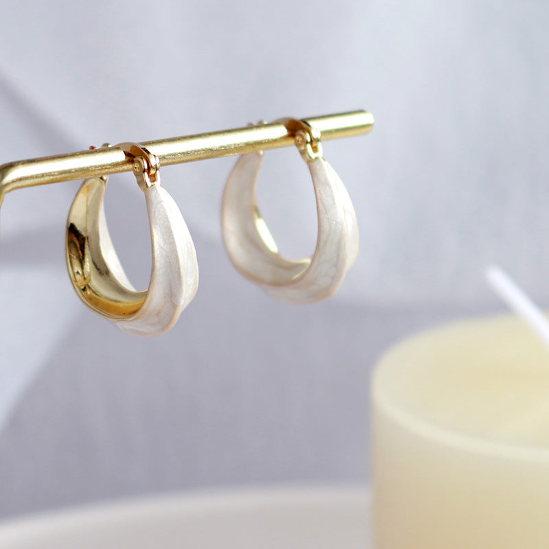 Women's Love Liang Yu Tong Red Ear Earrings