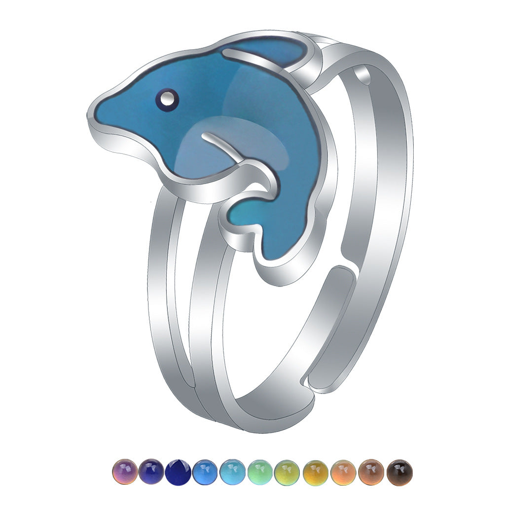 Women's Design Simple Princess Cartoon Cute Animal Rings
