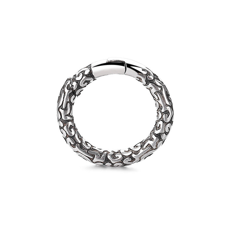 Style Six Words Mantra Buckle Spring Fastener Thai Necklaces