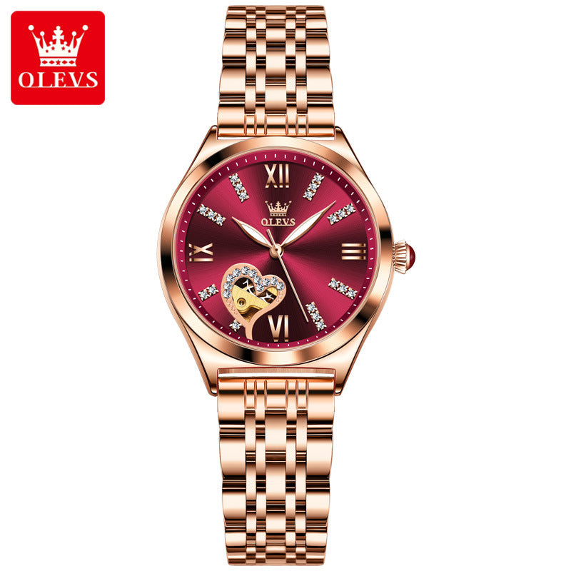 Women's Watch Valentine's Day Light Luxury Mechanical Watches
