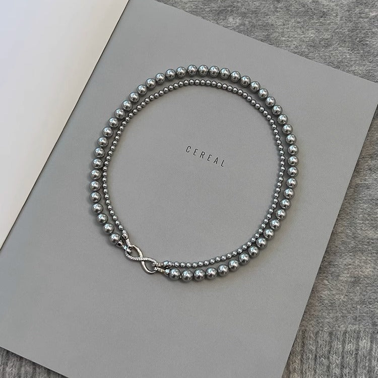 Stacked Glass Can Be Split Multiple Necklaces