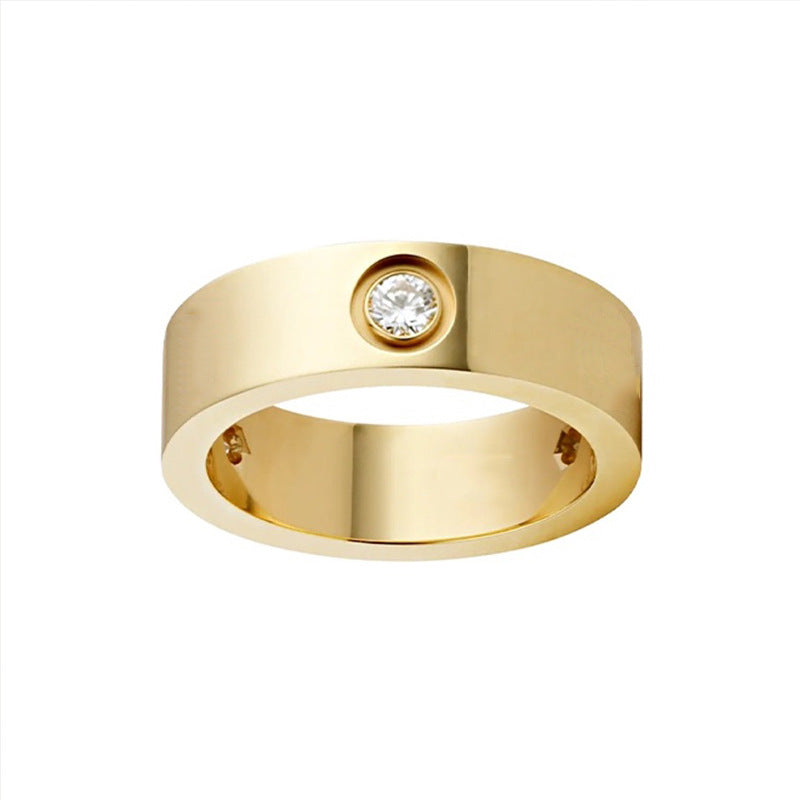 Ka Super High Version Couple Thick Electroplated Rings