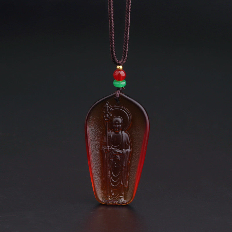 Amulet Colored Worship King Of Gilding Pendants