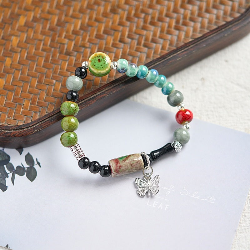 Women's Ceramic Niche High-grade National Style Chinese Bracelets