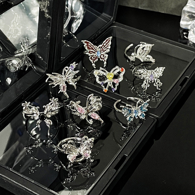 Women's Opening Design Light Luxury Sweet Cool Rings