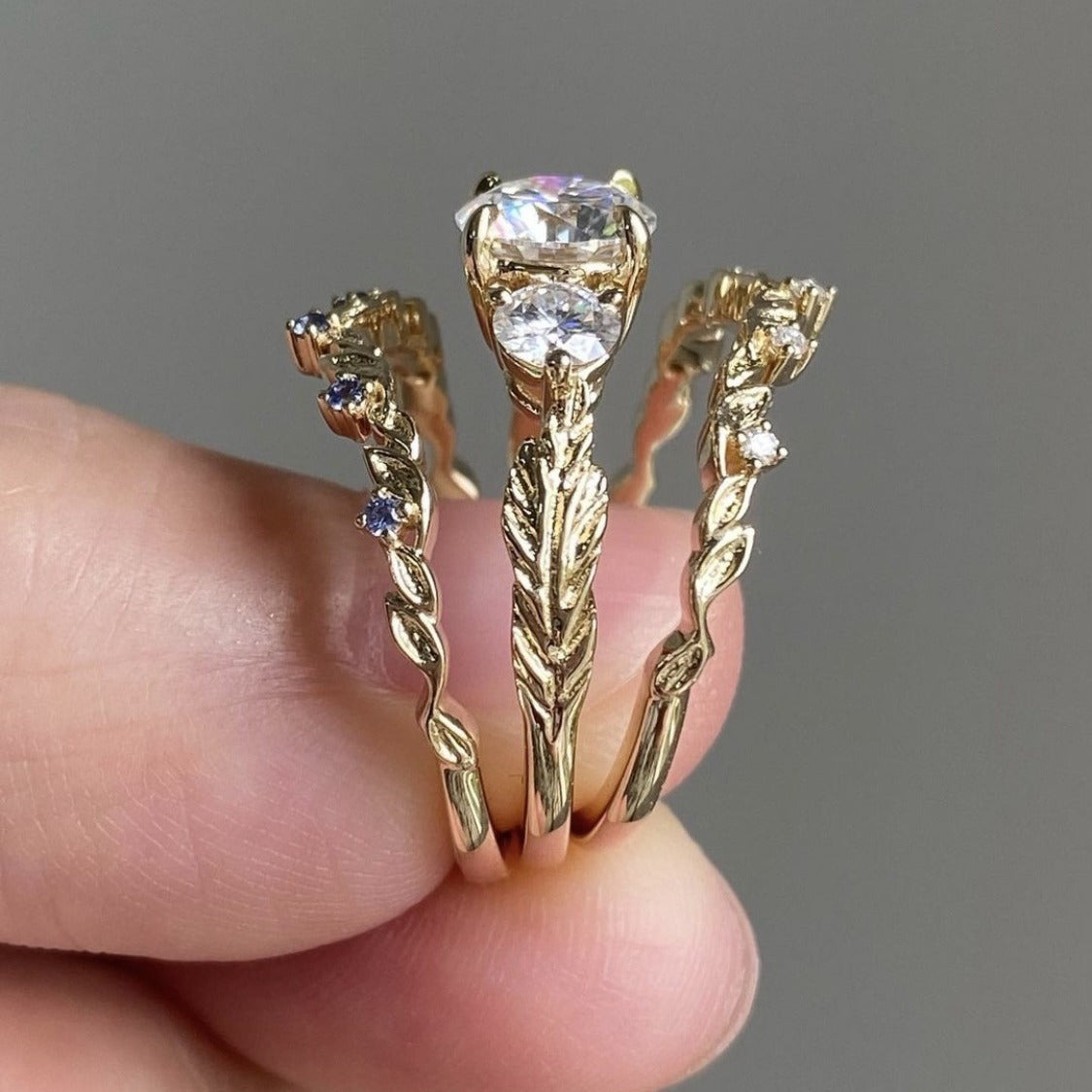 Women's Luxury Micro Inlaid Zircon Set Fashion Rings
