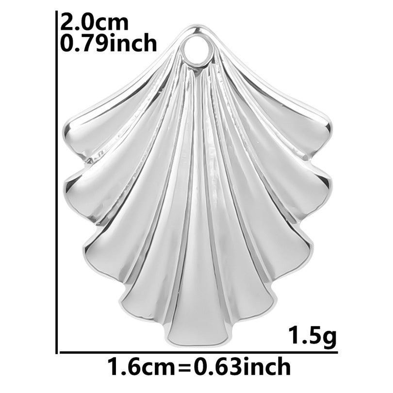 Stainless Steel Shell Ornament Accessories Light Luxury Minority Necklaces
