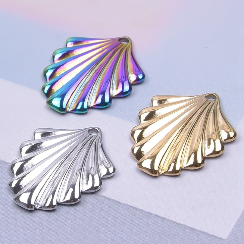 Stainless Steel Shell Ornament Accessories Light Luxury Minority Necklaces
