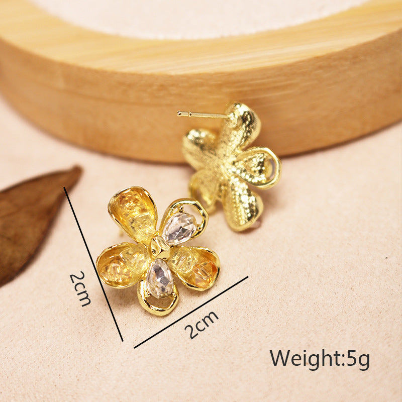 Summer Light Luxury High Sense Design Korean Earrings