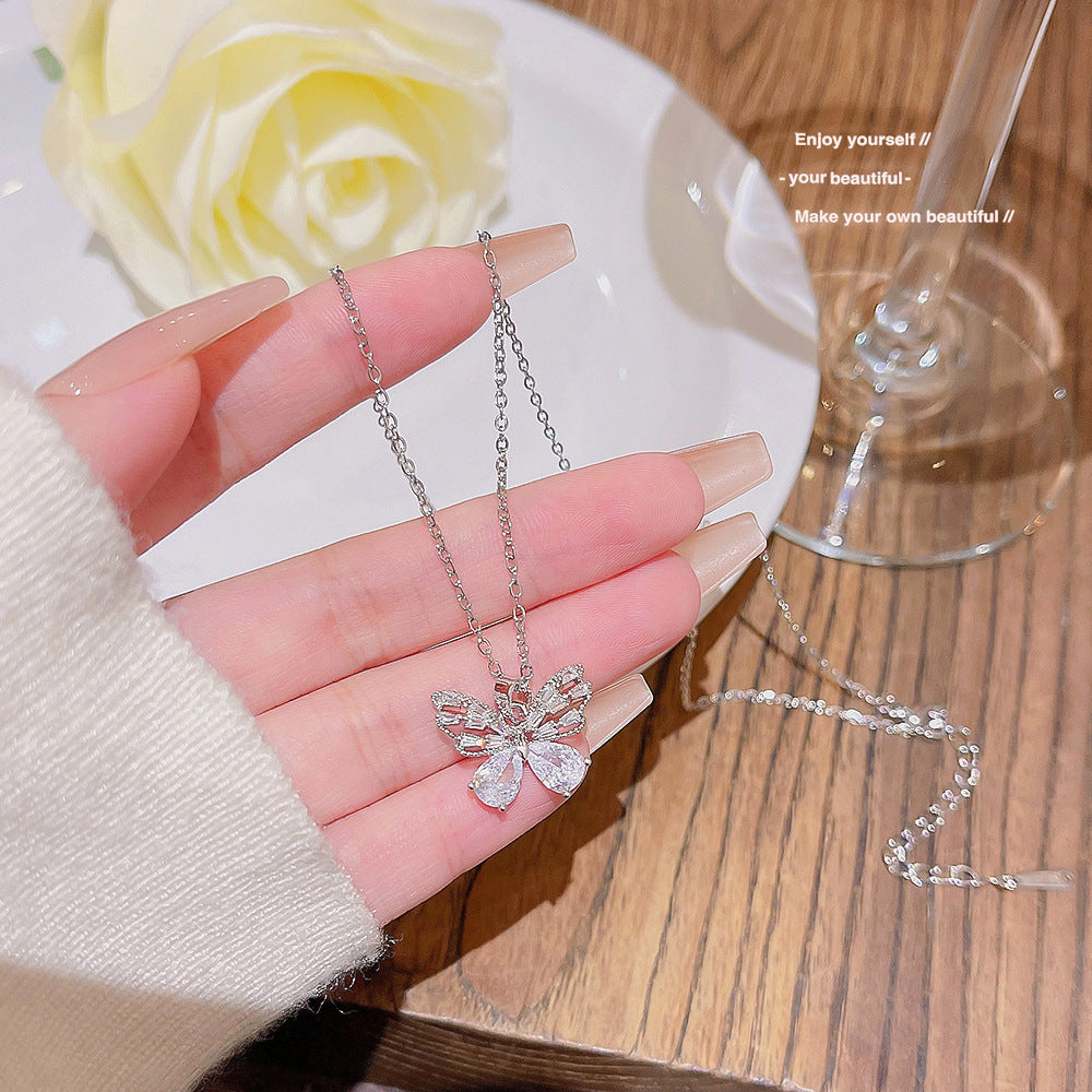 Women's Versatile High-grade Zircon Light Luxury Minority Necklaces