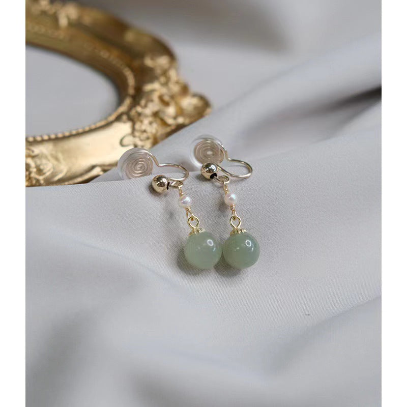 Chinese Style Simple Design Ear Unique Earrings
