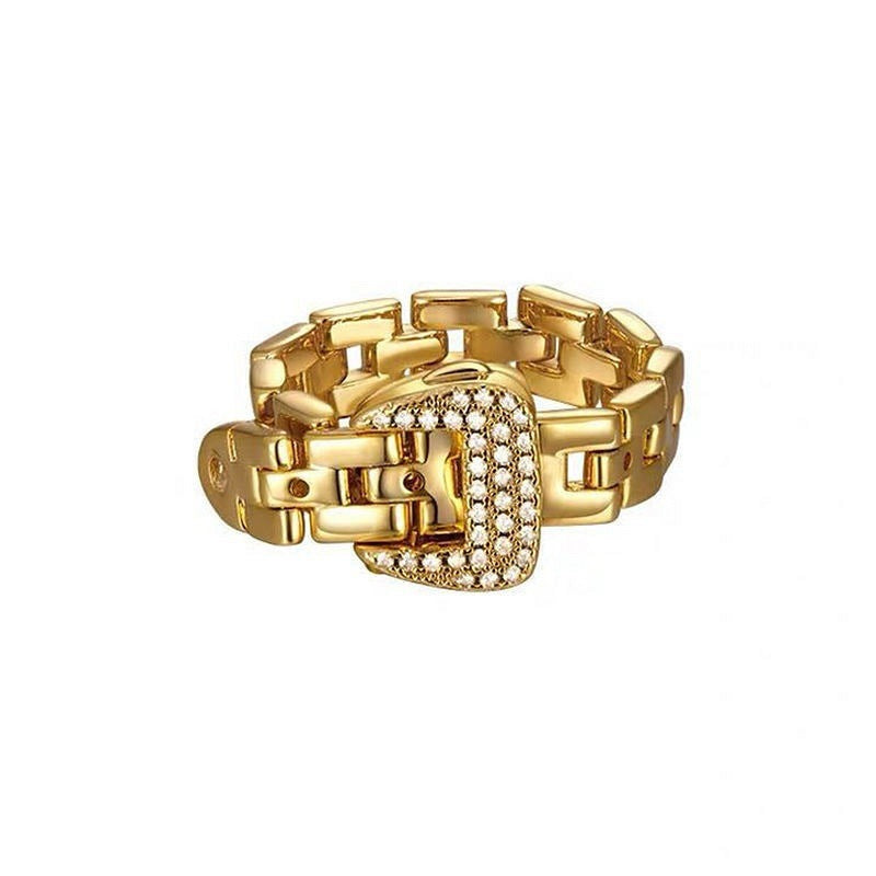 Fashion Design Temperament Female Personality Chain Rings