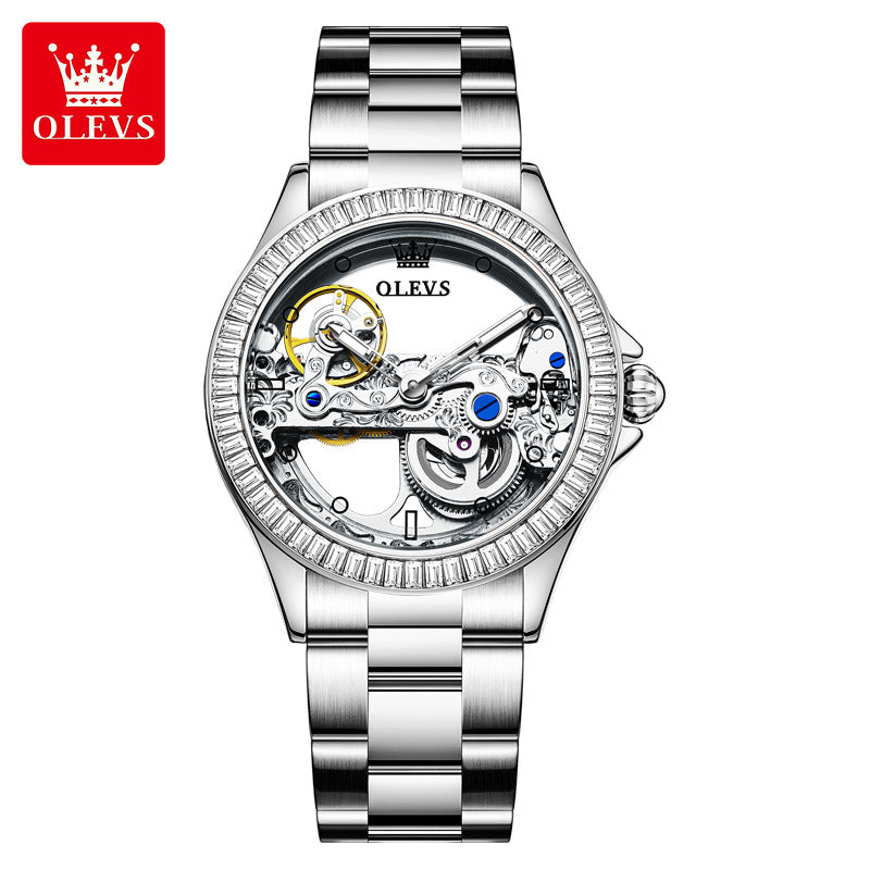 Women's Cool Watch Automatic Elegant Diamond Mechanical Watches