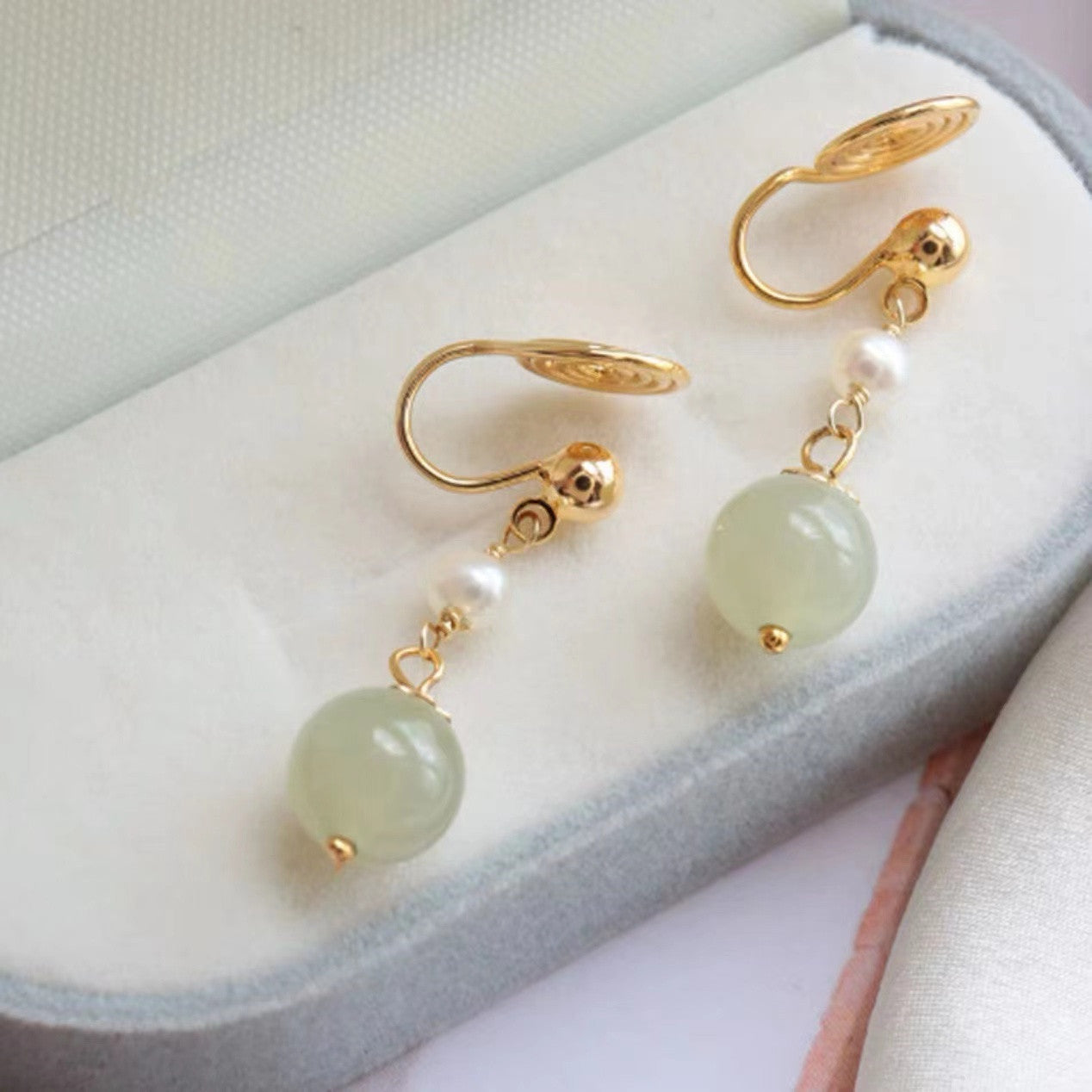 Chinese Style Simple Design Ear Unique Earrings