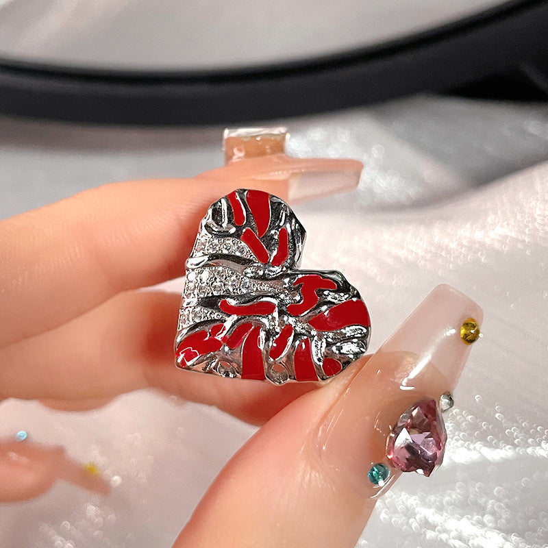 Wind High Sense Personalized Fashionable Twin Rings