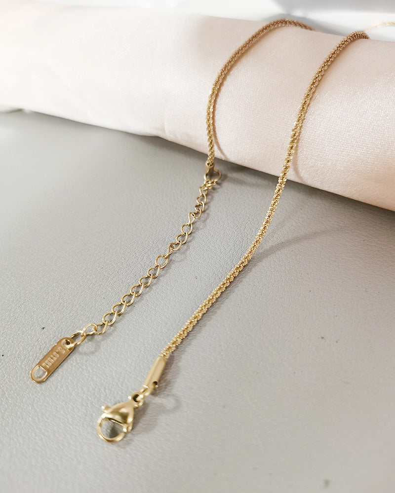 Steel Female Clavicle Chain Choker Snake Bones Necklaces