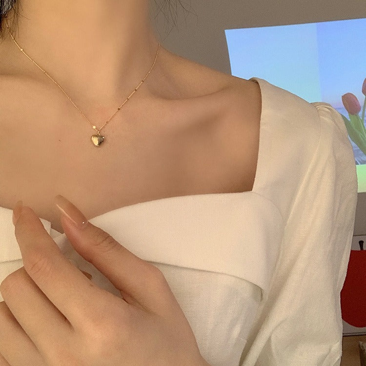 Personality Trendy Cute Love Titanium Steel Necklaces