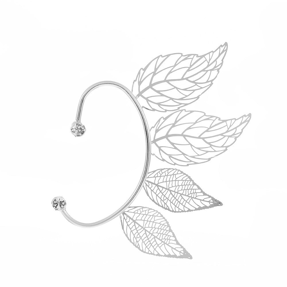 Texture Sense Maple Leaf Female Red Rings