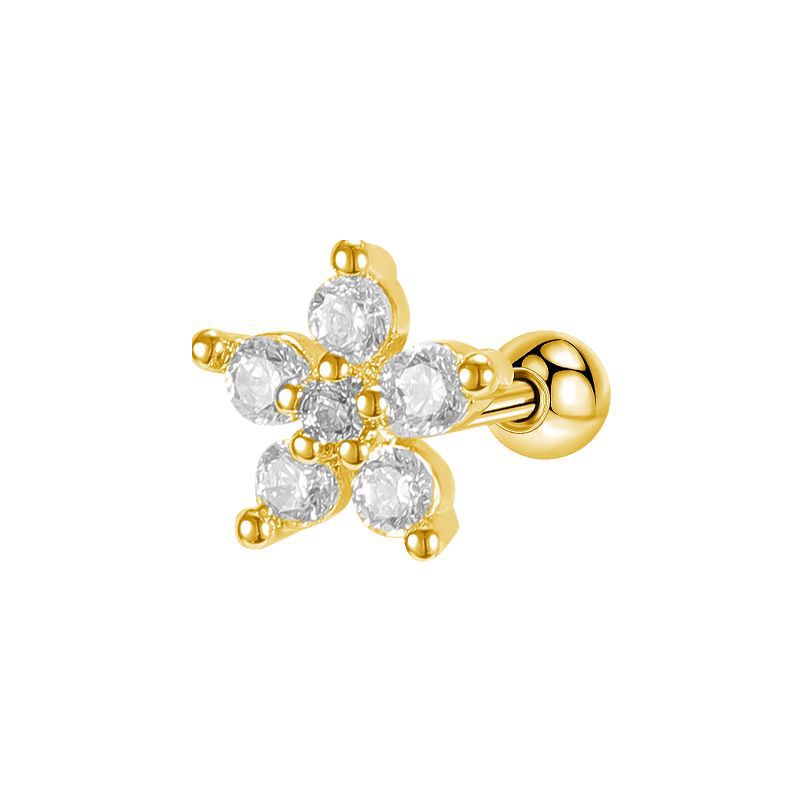 Women's Copper Head Diamond Elegant Stainless Steel Rings