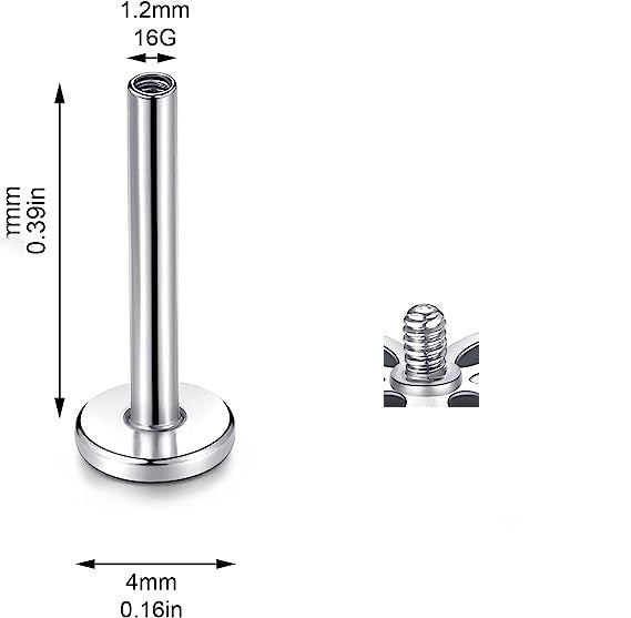 Piercing Jewelry Twist Ball Earplug Ear Bone Ball-shaped Earrings