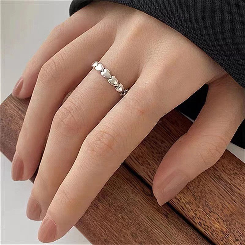 Elegant Gentle Stylish Opening Style Niche Index Finger Rings