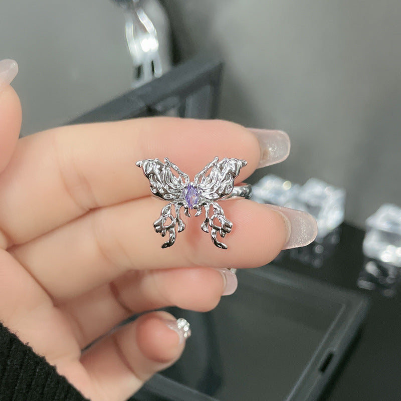 Women's Opening Design Light Luxury Sweet Cool Rings