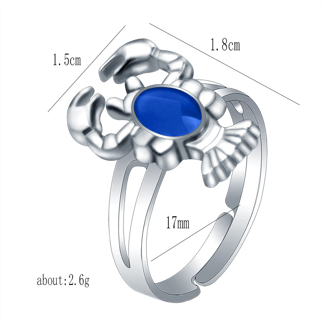 Women's Design Simple Princess Cartoon Cute Animal Rings