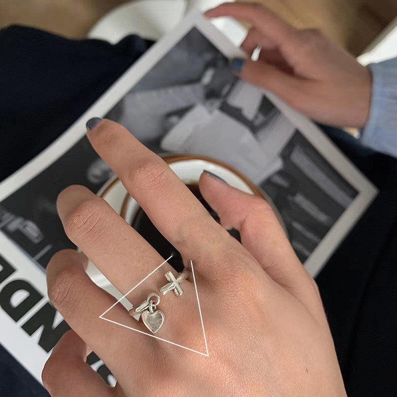 Elegant Gentle Stylish Opening Style Niche Index Finger Rings