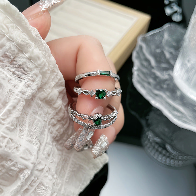 Korean Style Trendy Light Luxury Imitation Rings
