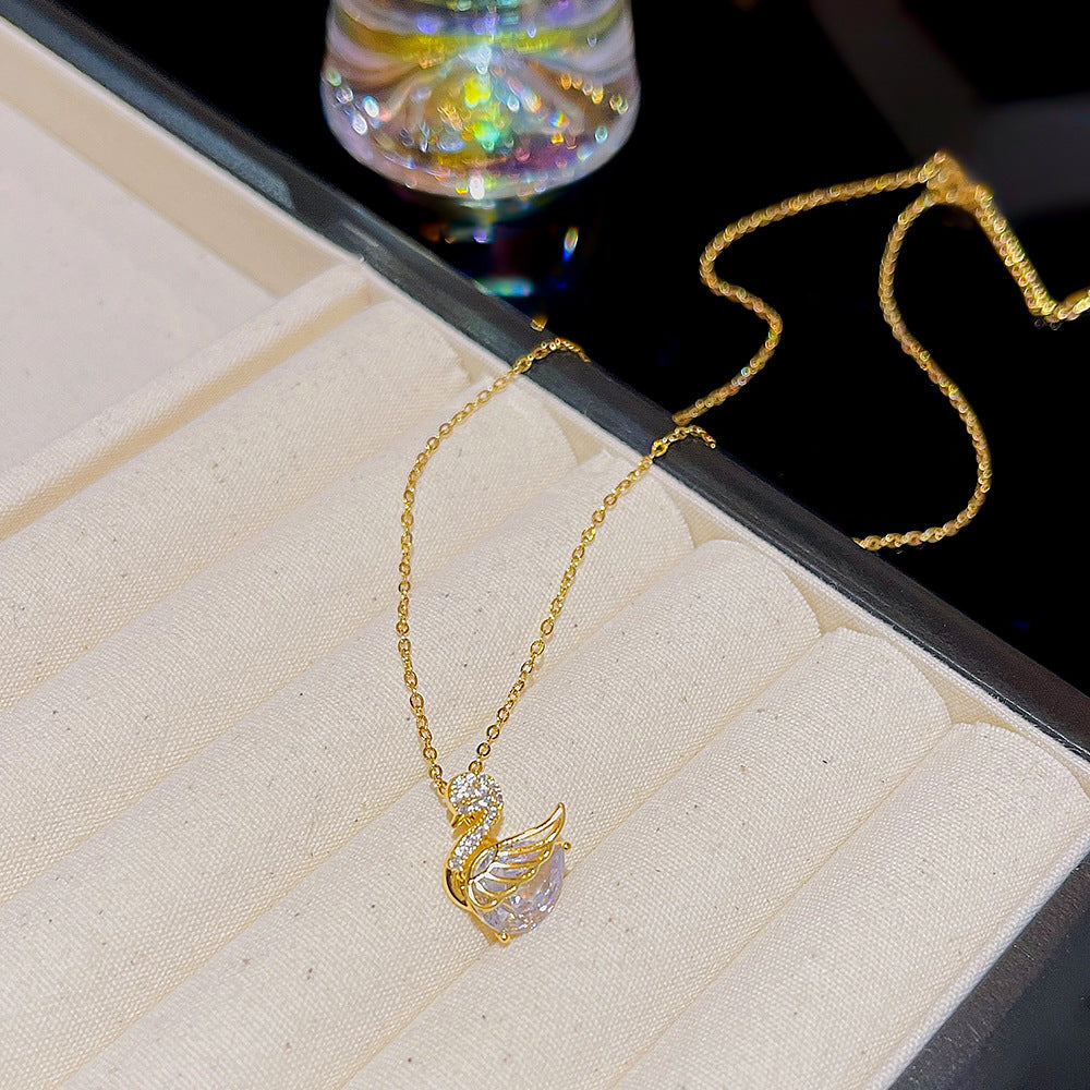 Women's Versatile High-grade Zircon Light Luxury Minority Necklaces