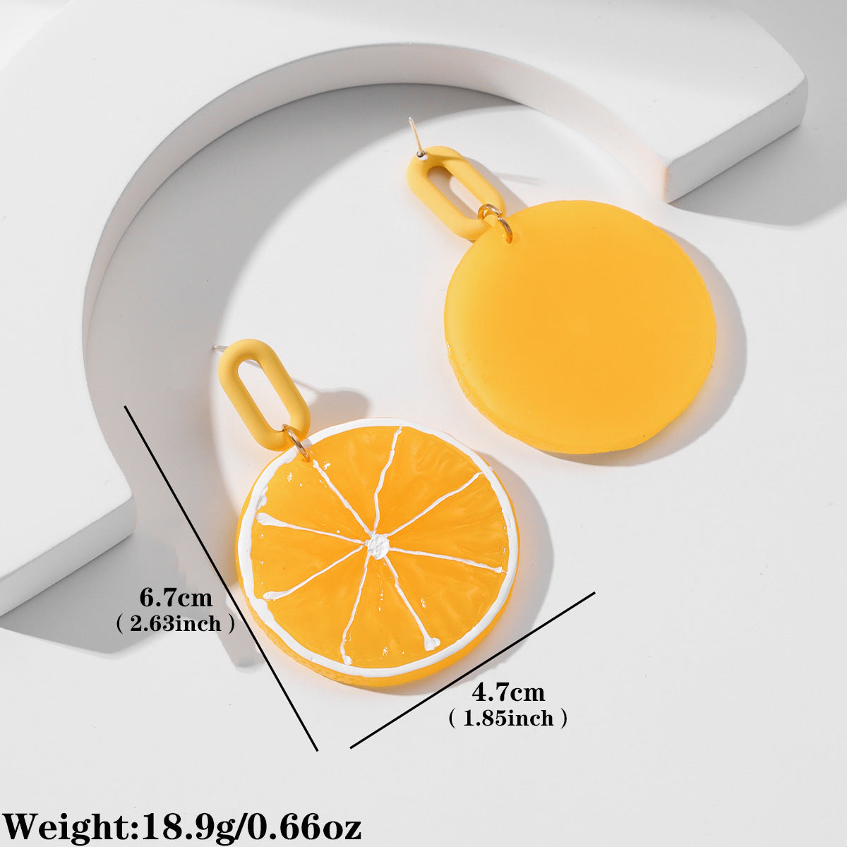 Fashion Design Candy Color Chain Female Dopamine Rings