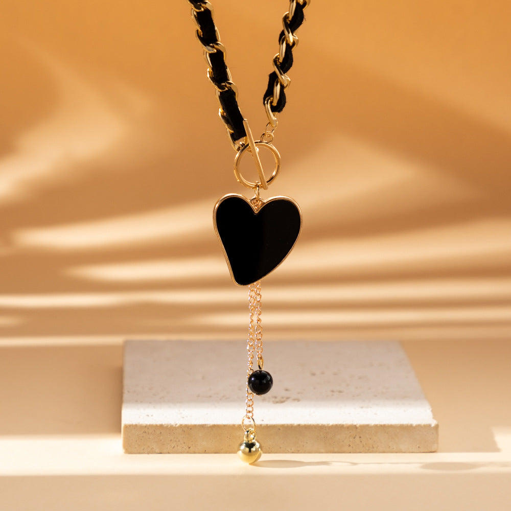 Love Fritillary Cold Style Clavicle Chain Necklaces