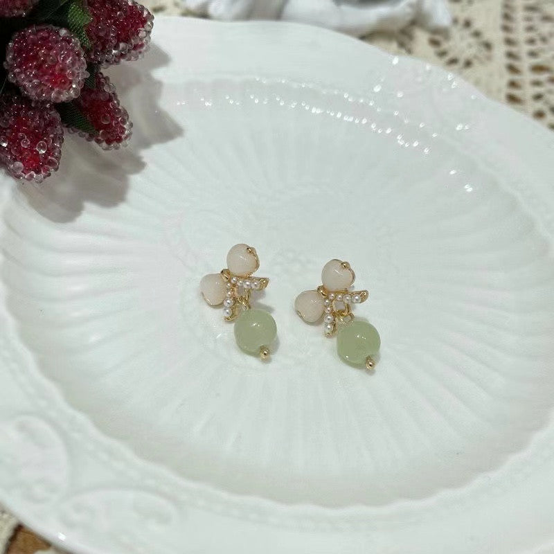 Chinese Style Simple Design Ear Unique Earrings