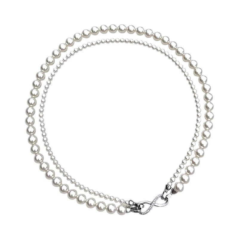 Stacked Glass Can Be Split Multiple Necklaces
