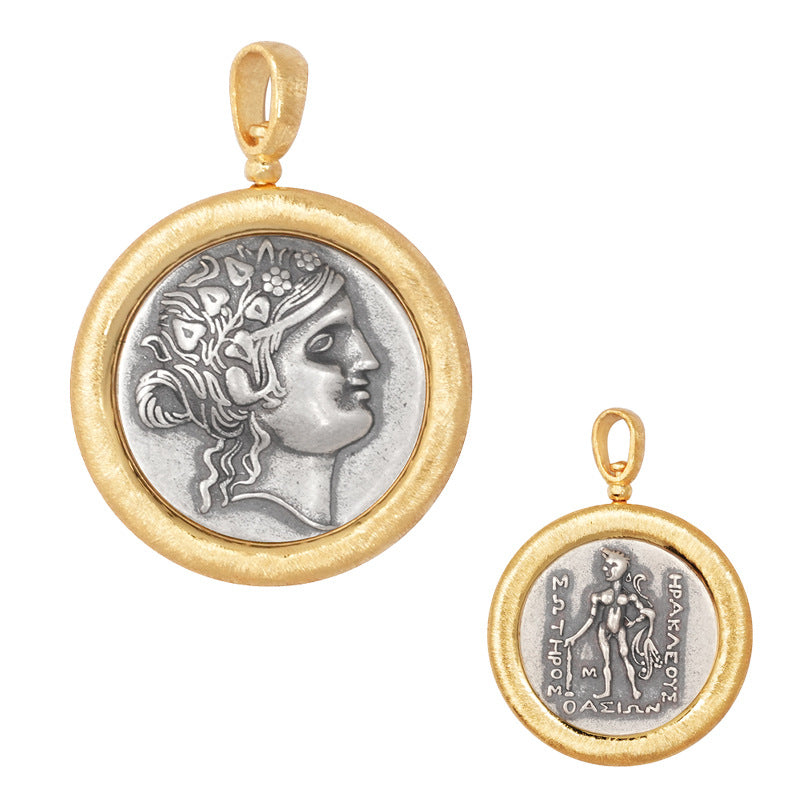 Coin Sterling Sier Single Without Chain Pendants