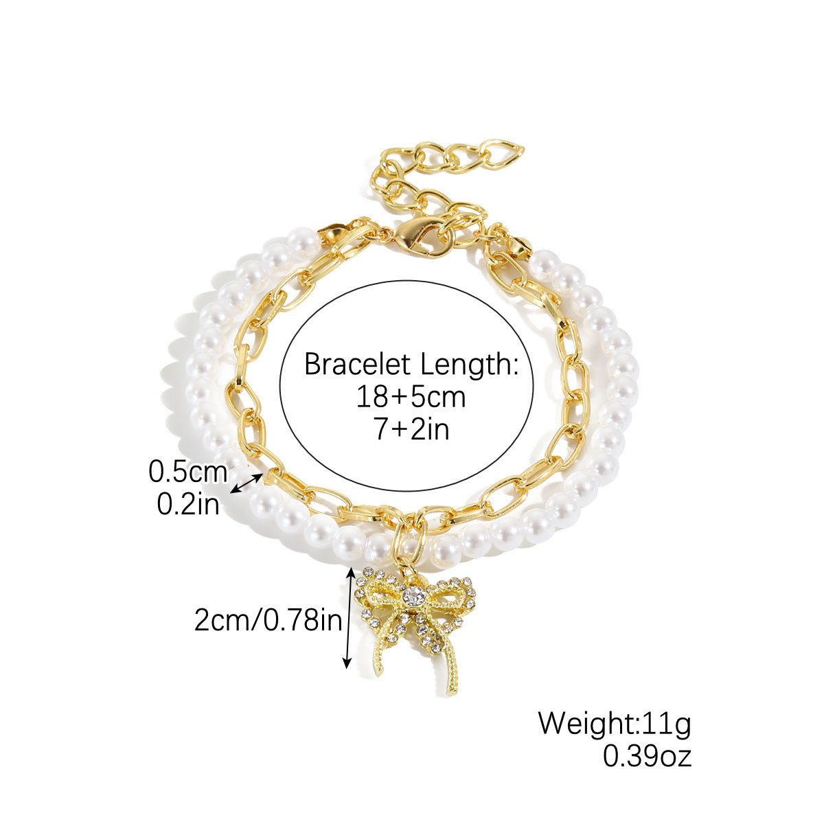 Women's Popular Bohemian Niche Design Baroque Thanksgiving Bracelets