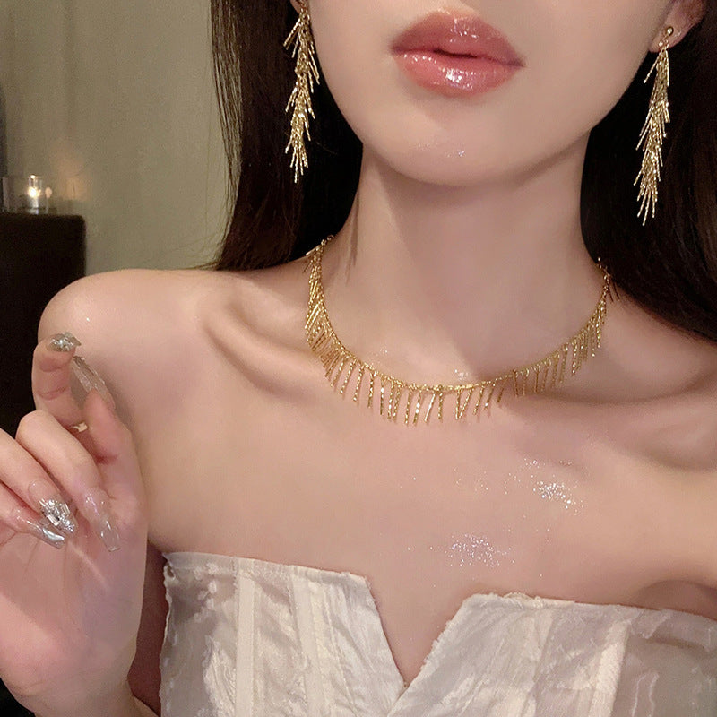Ear Female Light Luxury Minority Design Exquisite High Necklaces