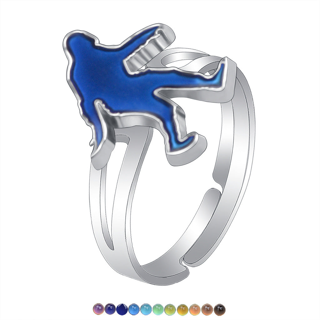 Women's Design Simple Princess Cartoon Cute Animal Rings