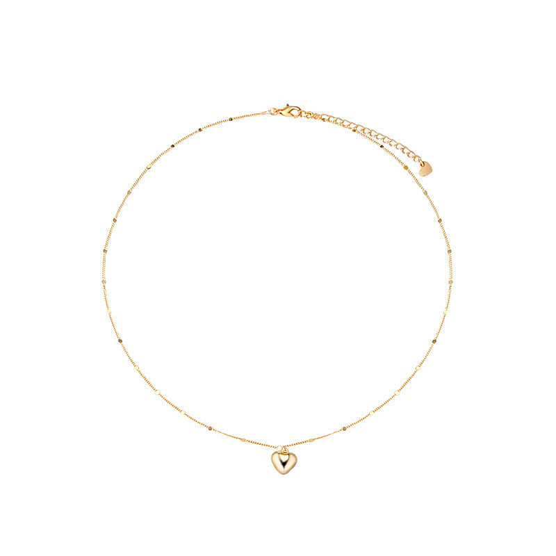 Personality Trendy Cute Love Titanium Steel Necklaces