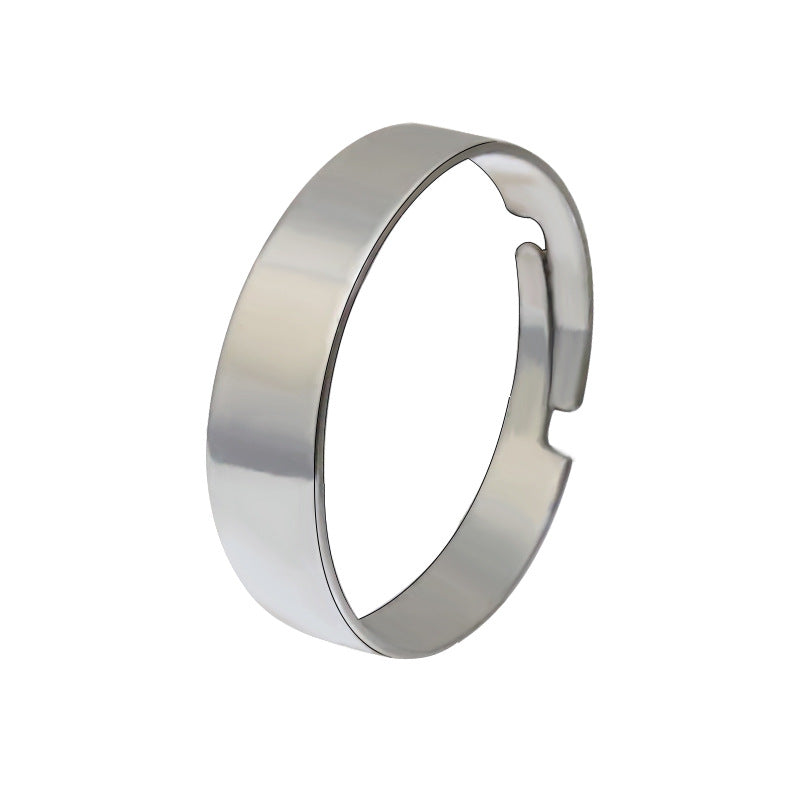 Fashion Design Sense Simple Advanced Stainless Rings