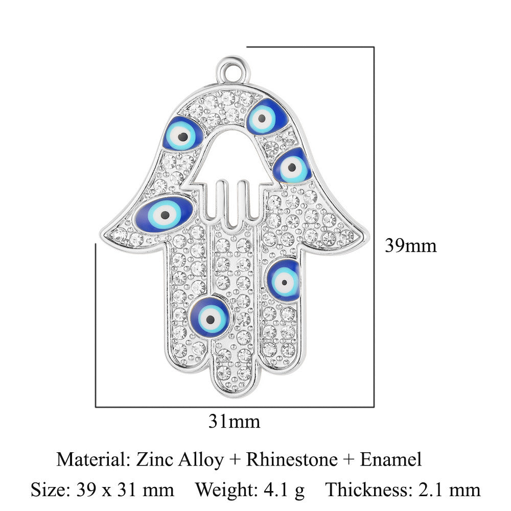 Palm Eyes Alloy Lucky Tree Love Rings