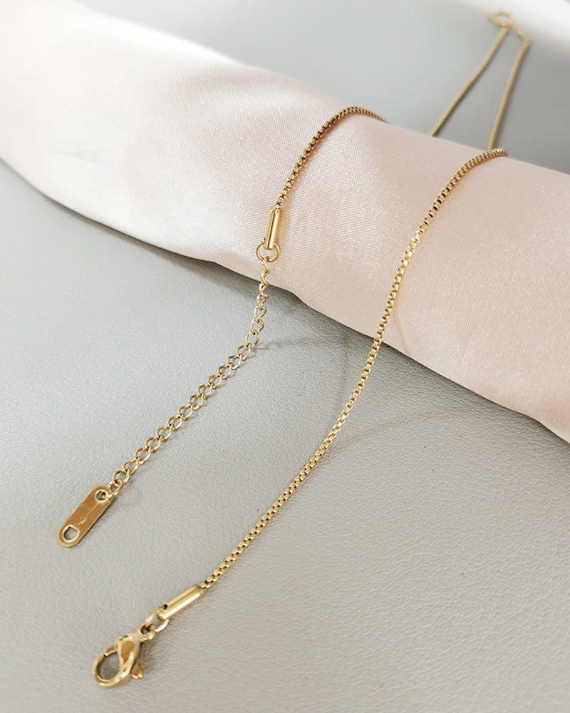 Steel Female Clavicle Chain Choker Snake Bones Necklaces