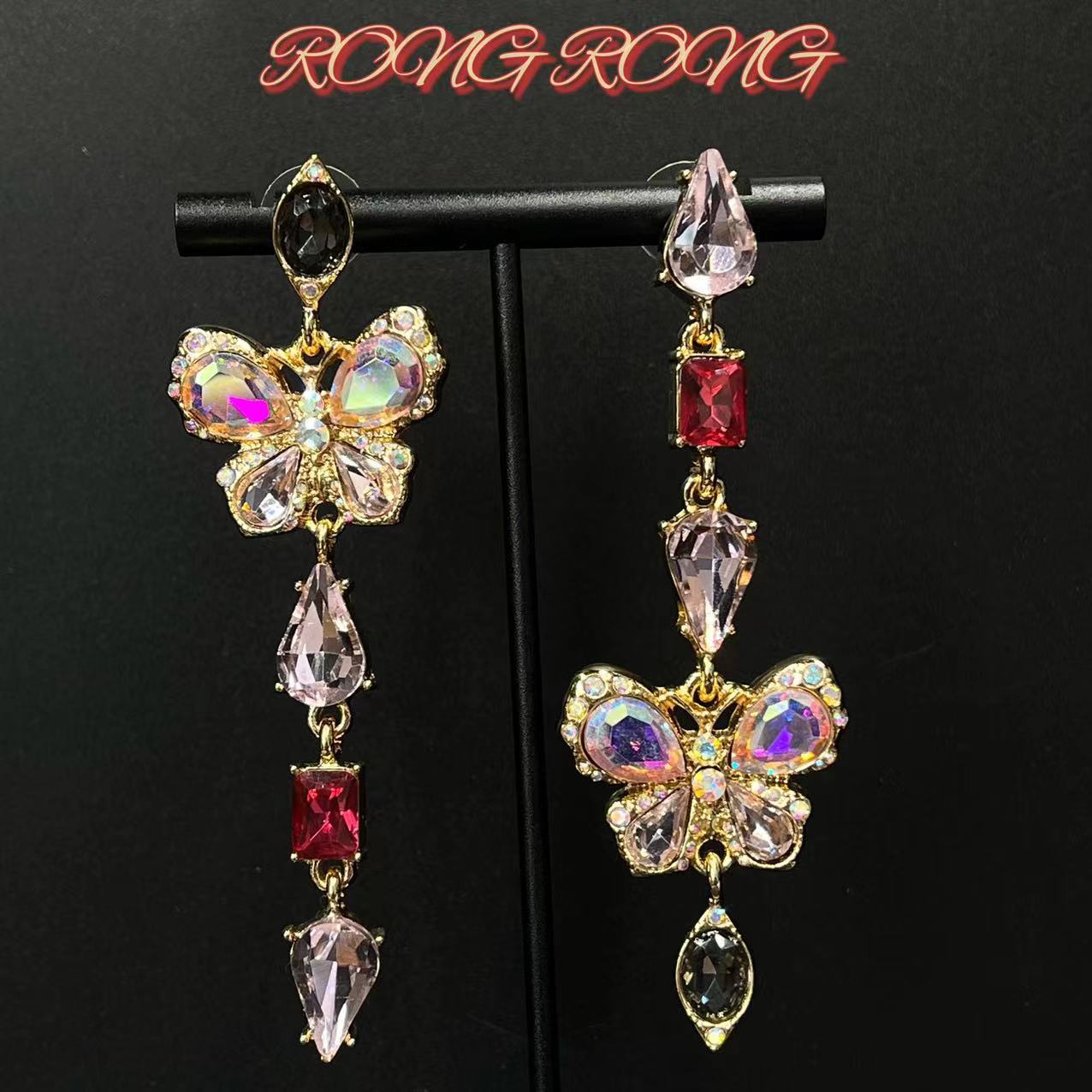 Sweet Court Style Exaggerated Personalized High-grade Earrings