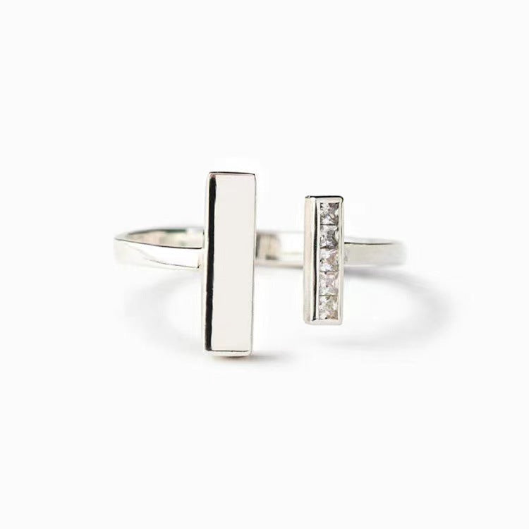 Double Shape Female Design Niche Bag Rings