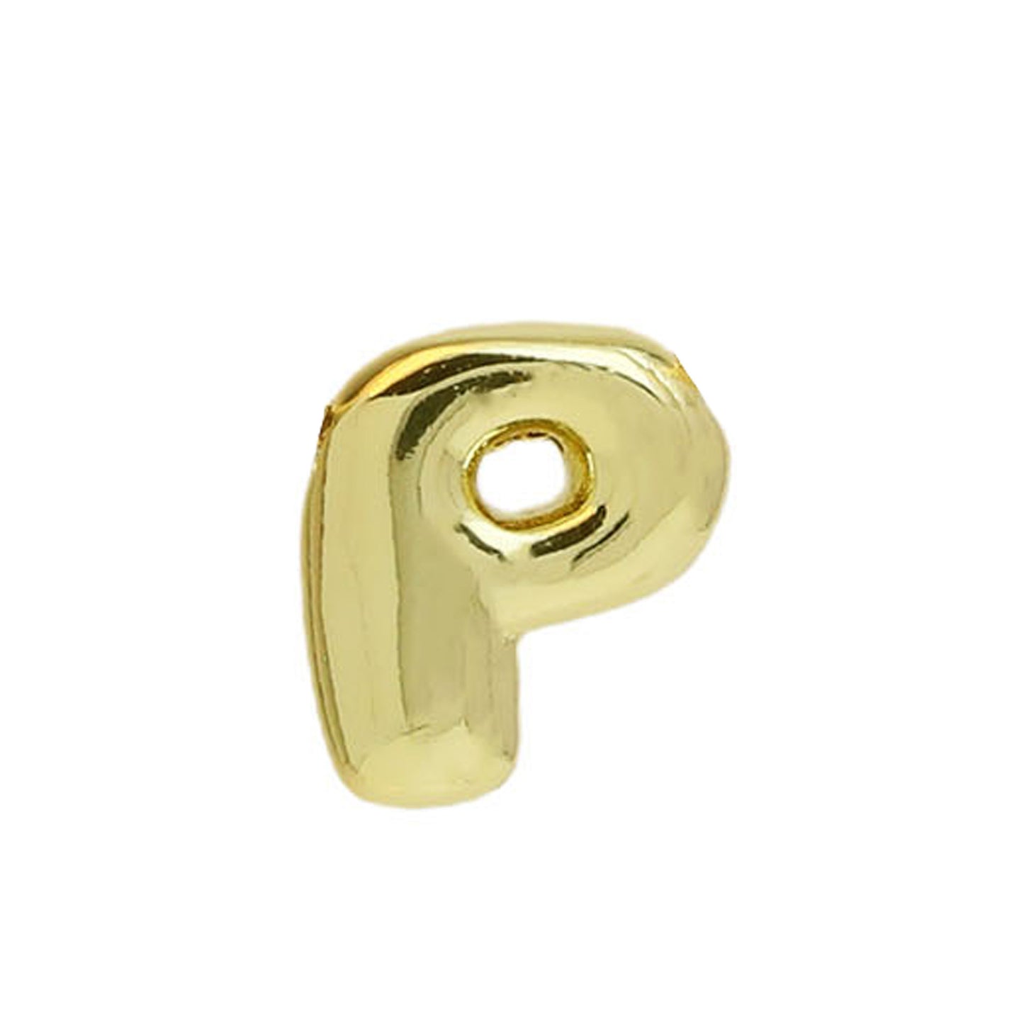 Gold Copper Bubble Balloon English Name Pendants