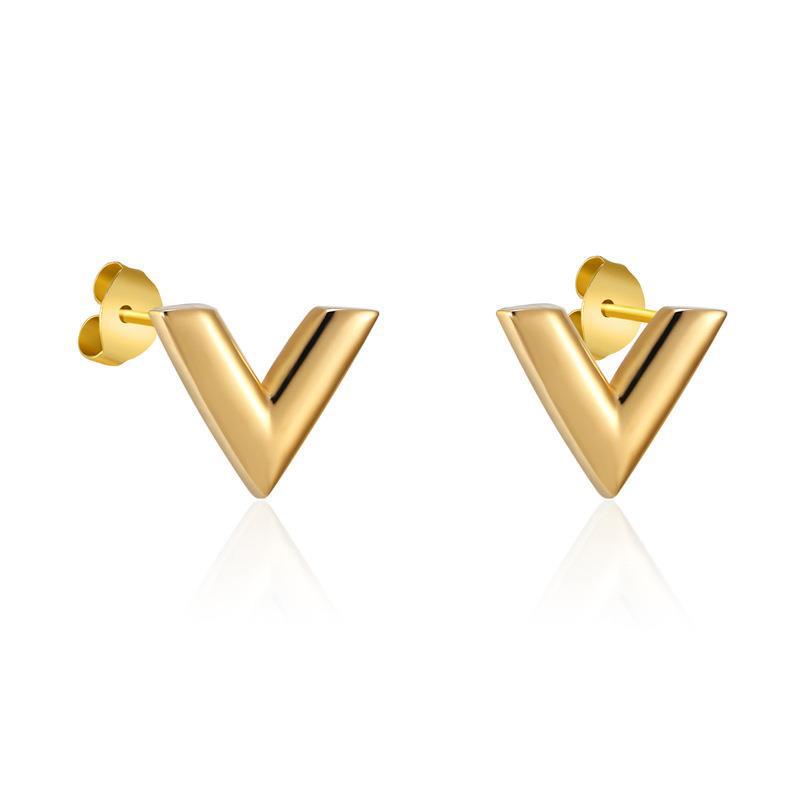 Gold Special Interest Light Luxury V-shaped Female Summer Clavicle Necklaces