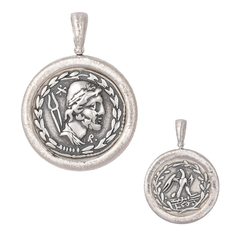 Coin Sterling Sier Single Without Chain Pendants